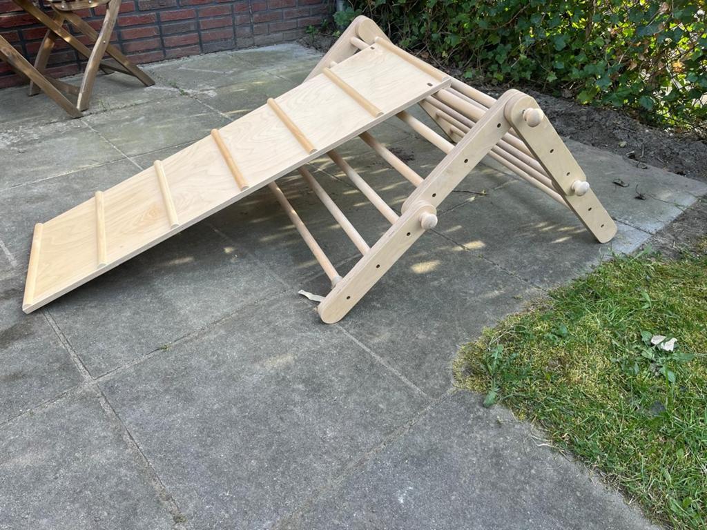 Stevig houten klimrek, Ophalen, Zo goed als nieuw, Babygym