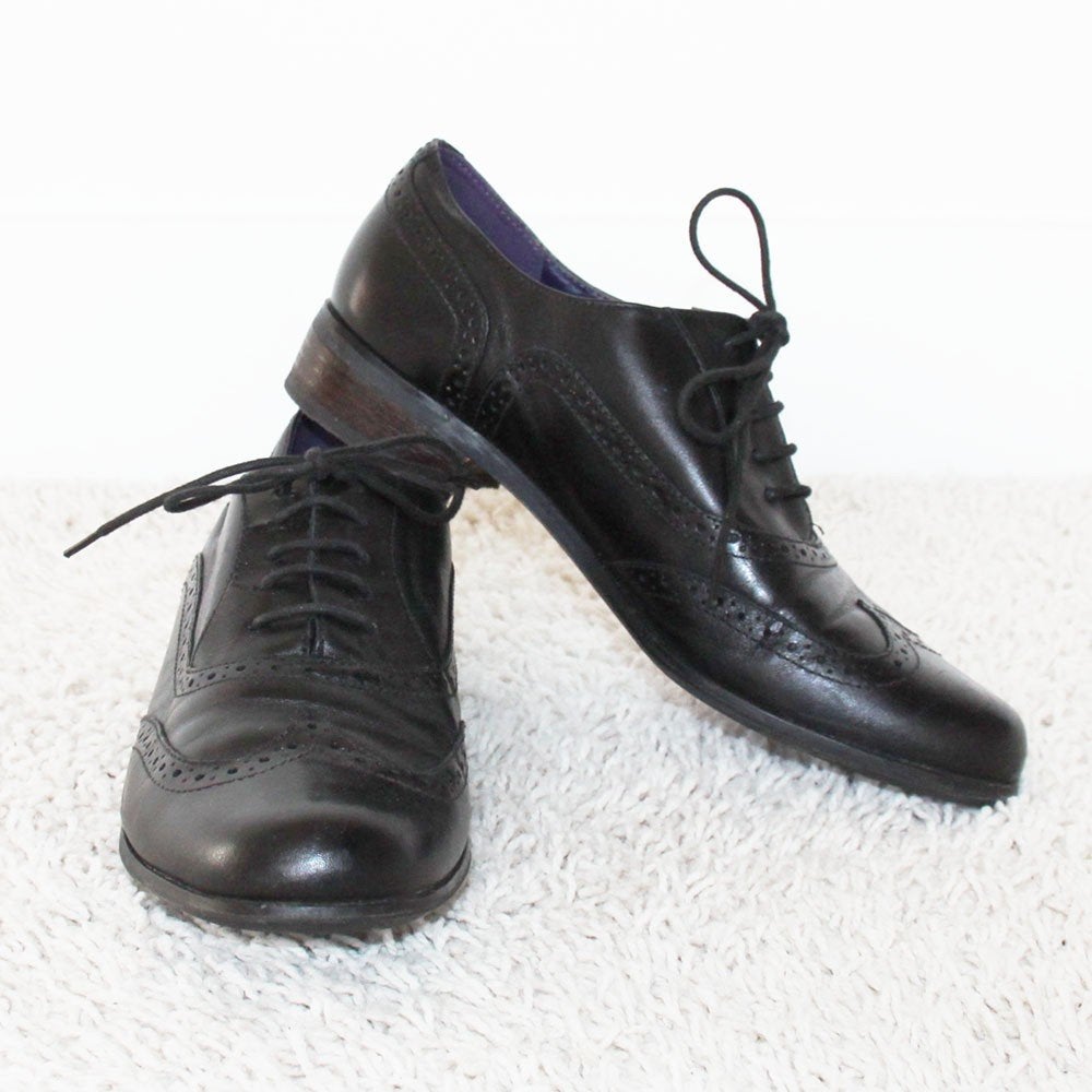 Mooie Leren Clarks Veterschoenen -s28 (Maat 38) € 55,-, Schoenen met lage hakken, Zwart, Ophalen of Verzenden, Zo goed als nieuw