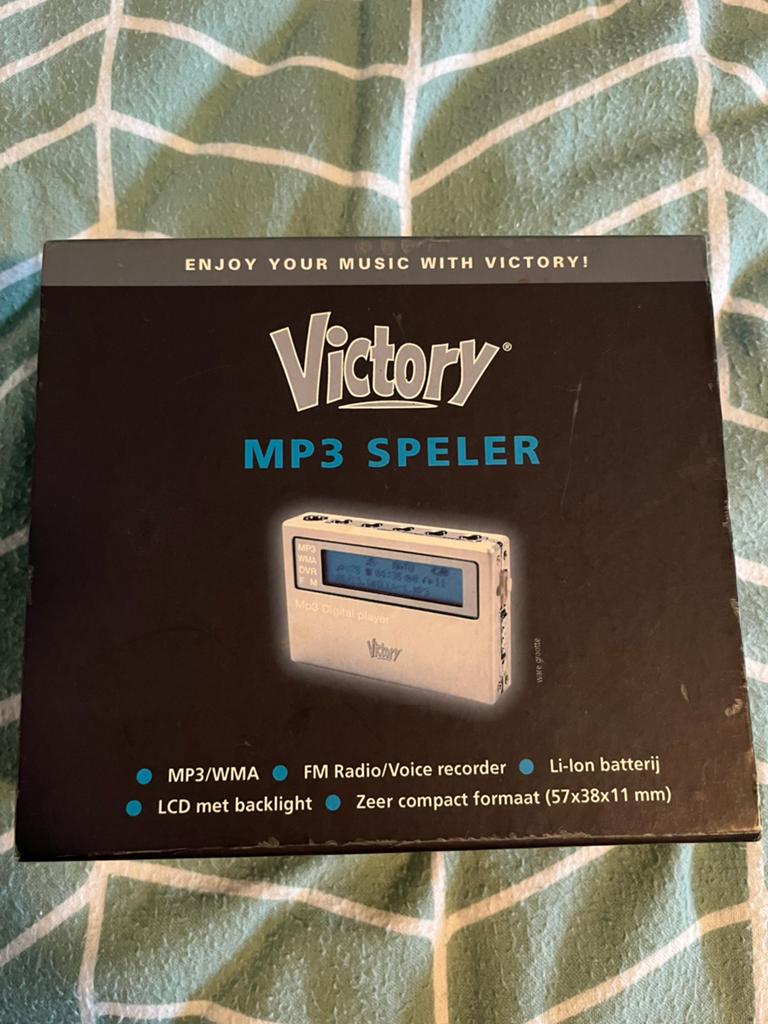 Victory MP3 Speler, Gebruikt, Met radio, Minder dan 2 GB, Ophalen