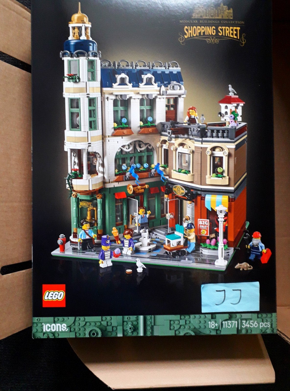 LEGO 11371 Icons Winkelstraat - modulair gebouw (NIEUW), Nieuw, Ophalen of Verzenden, Icons, Complete set