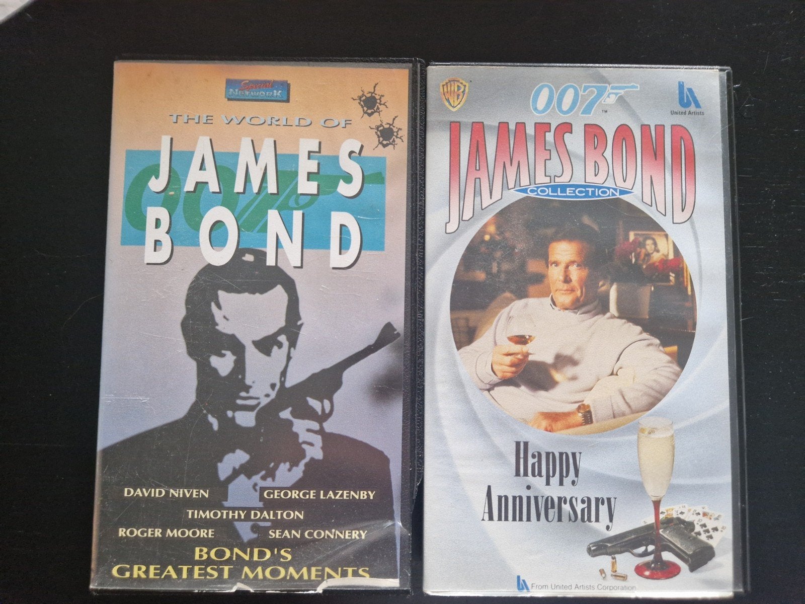 2 speciale videobanden over James Bond, Ophalen, Overige typen
