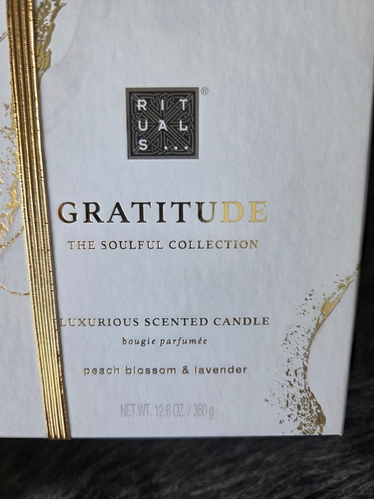 Rituals Gratitude geurkaars 360 g, Wit, Ophalen of Verzenden, Rituals, Kaars