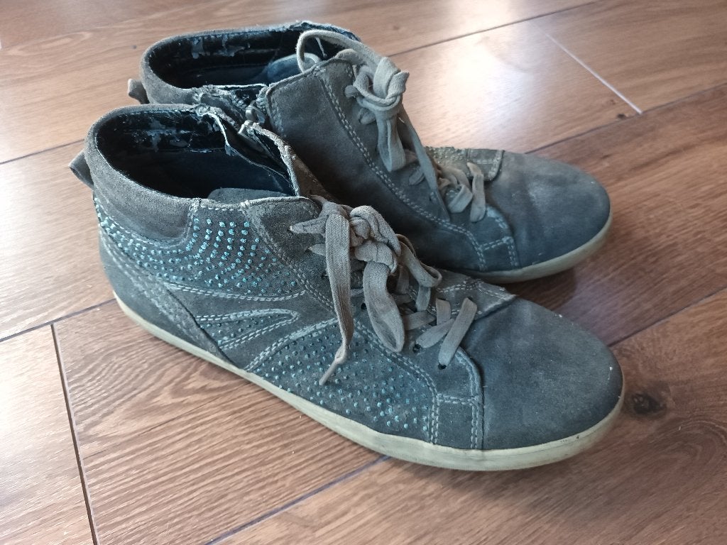 Gabor hoge grijze schoenen maat 8 42 42,5 42.5 grijs hoog, Kleding | Dames, Gabor, Ophalen of Verzenden, Sneakers of Gympen, Grijs
