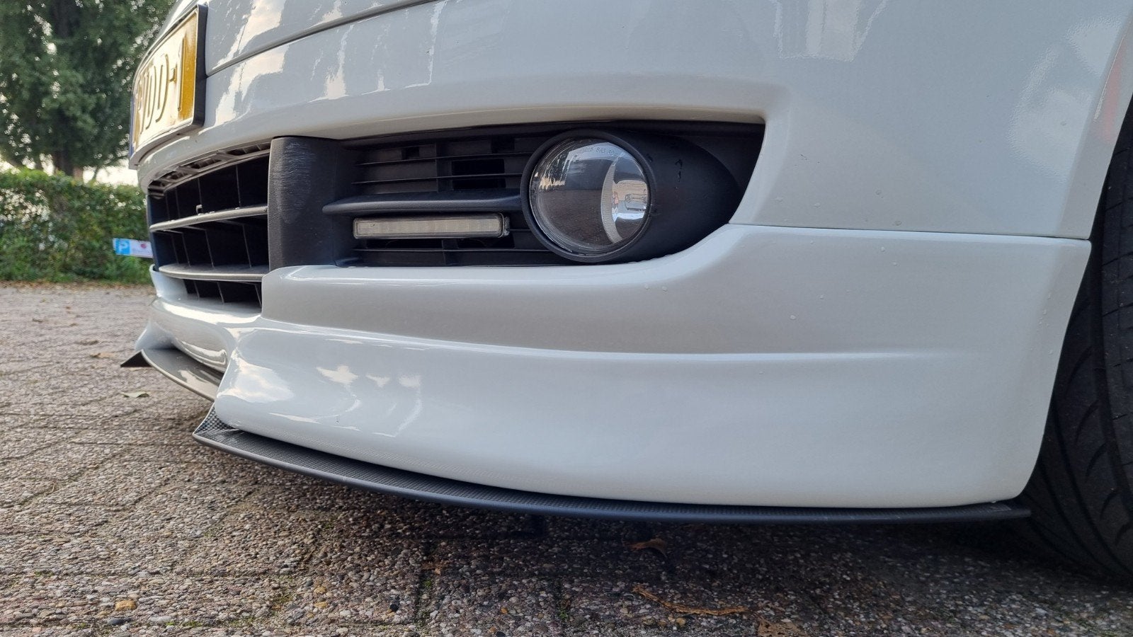 vw caddy / touran front spoiler met splitter., Ophalen