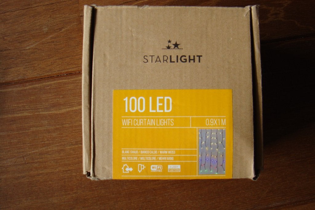 Starlight kerst lampjes gordijn 0,9 x 1 M NIEUW €4,95, Ophalen of Verzenden, Nieuw