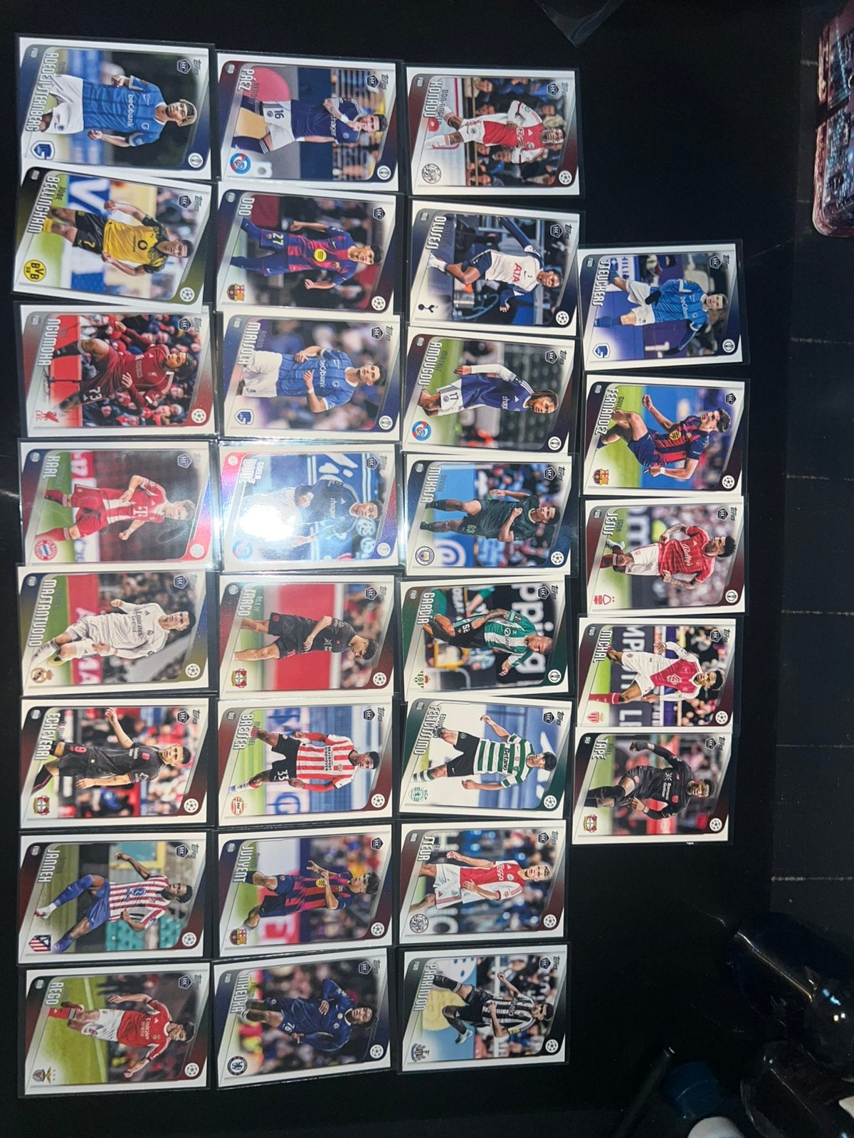 Topps UCC Rookie base cards, Hobby en Vrije tijd, Stickers en Plaatjes, Ophalen of Verzenden, Zo goed als nieuw, Meerdere plaatjes