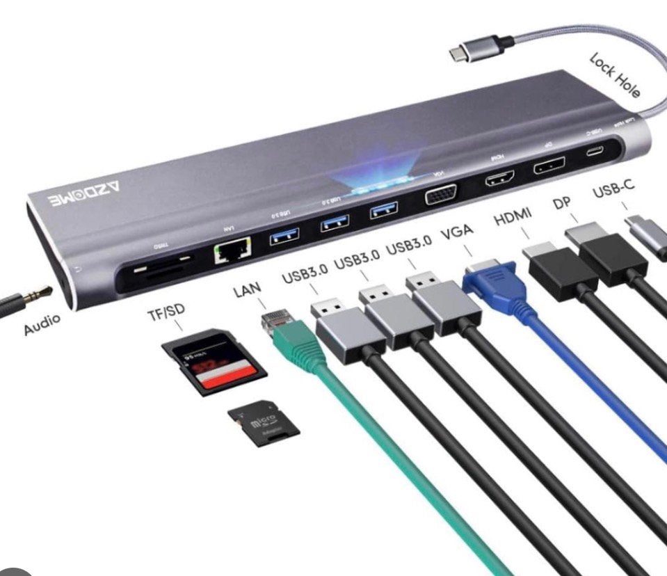USB-HUB AZDOME JF68, Ophalen of Verzenden, Zo goed als nieuw