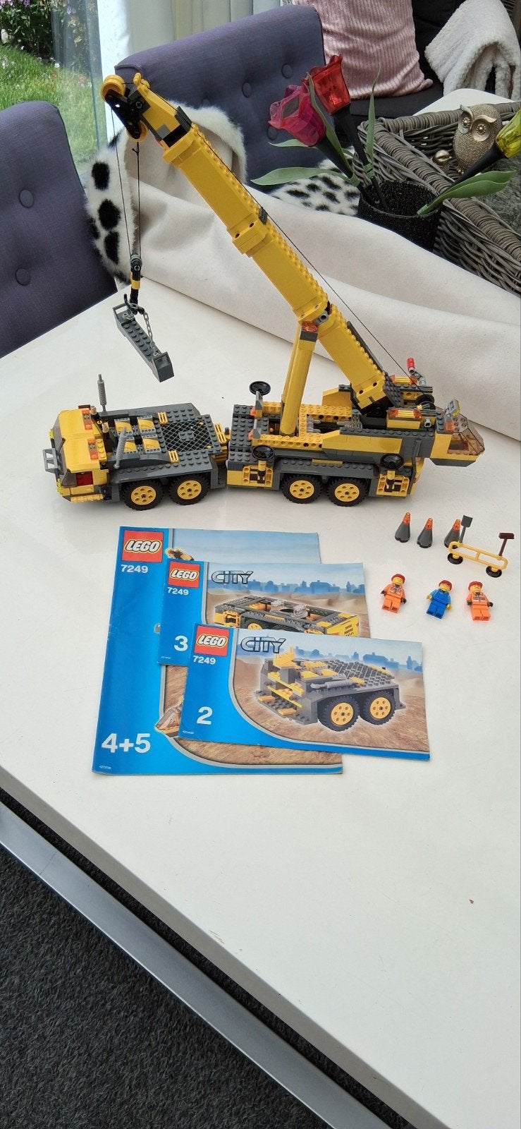 Lego City Hijskraan XXL  set 7249, City, Lego, Ophalen of Verzenden, Zo goed als nieuw