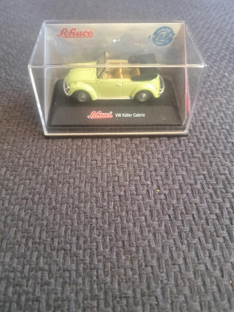 Schuco model vw kever cabrio, Schuco, Auto, West germany, Ophalen of Verzenden
