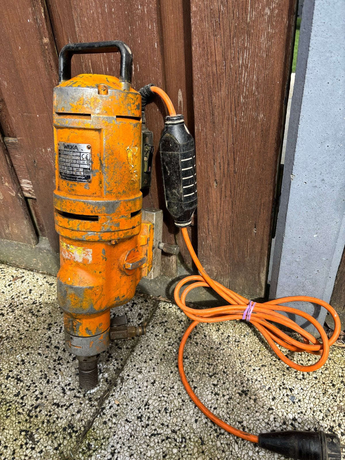 Weka DK22 Boorhamer - Krachtige Boormachine, Ophalen of Verzenden, Gebruikt, 600 watt of meer, Boor- en/of Breekhamer