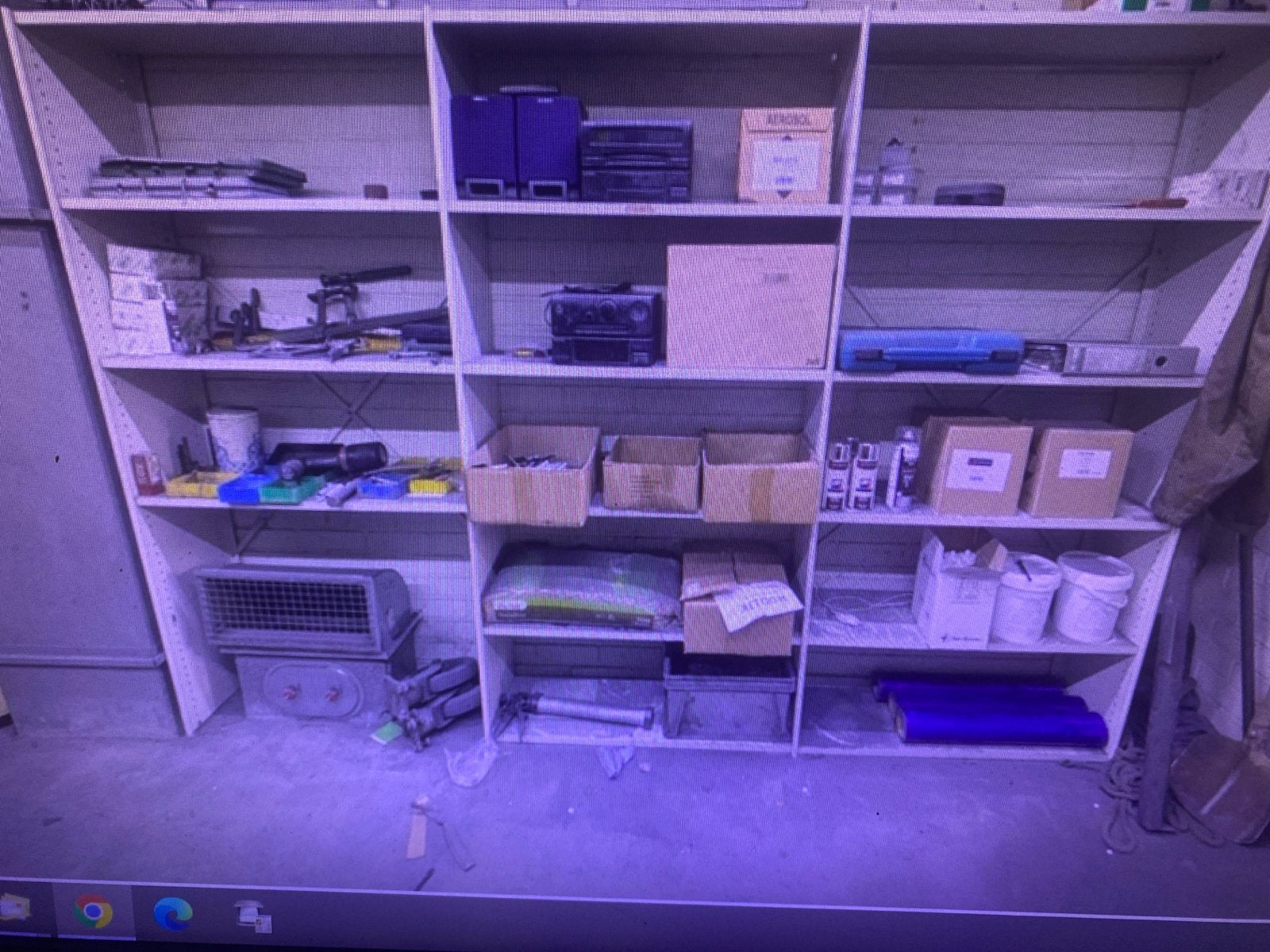 Metalen magazijnstellingen - Diverse afmetingen, Ophalen of Verzenden, Gebruikt, 170 cm of meer