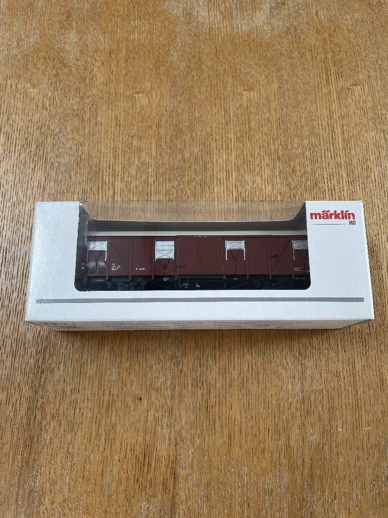 Märklin 47321-06 H0 goederenwagons van de DB, Wisselstroom, Ophalen of Verzenden, Märklin, Nieuw
