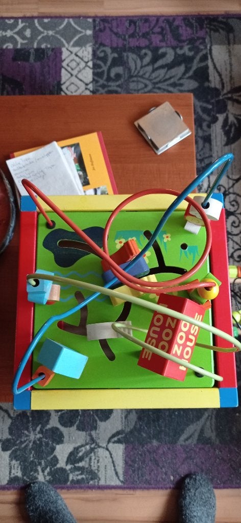 Houten educatief speelgoed. Plus gratis tol Jip en Janneke., Ophalen, Zo goed als nieuw, Puzzelen, Met geluid
