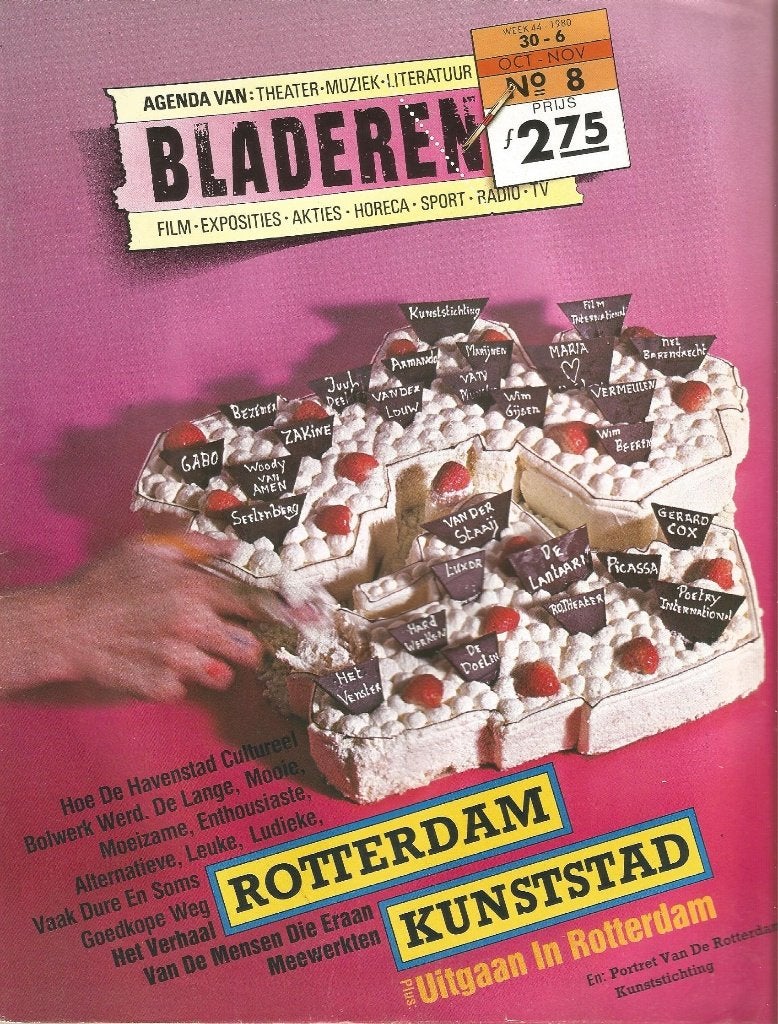NL Time Out Bladeren uitgaansgids 010 LAATSTE NUMMER 1980!!, Ophalen of Verzenden, Zo goed als nieuw, Media