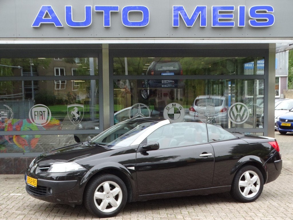 Renault MEGANE 1.6-16V Dynamique Automaat Caprio Leer Airco, Gebruikt, 1340 kg, 4 cilinders, Cabriolet