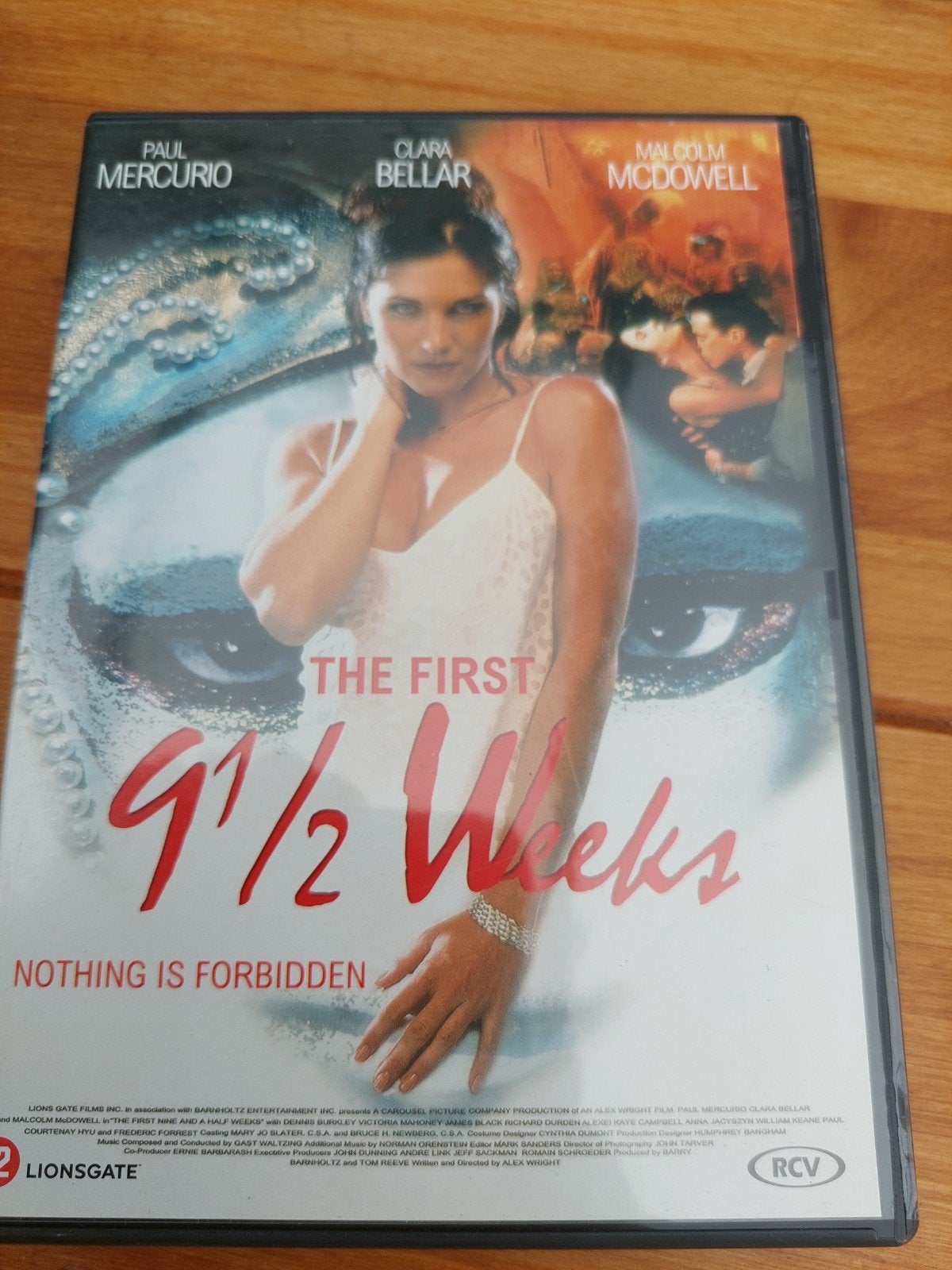 The First 9 1/2 Weeks DVD - Erotische thriller, Nederlands, Overige genres, Ophalen of Verzenden, Vanaf 12 jaar