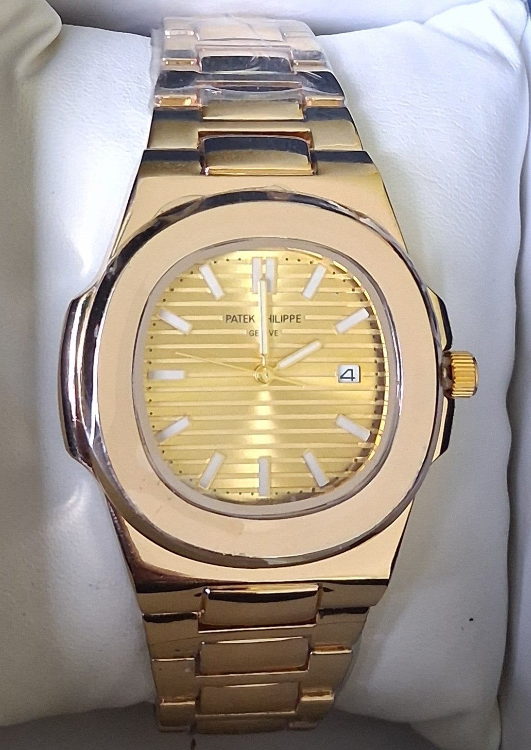 Patek Philippe Goudkleurig heren Horloge - Nieuw in Doosje, Sieraden, Tassen en Uiterlijk, Horloges | Heren, Overige merken, Staal