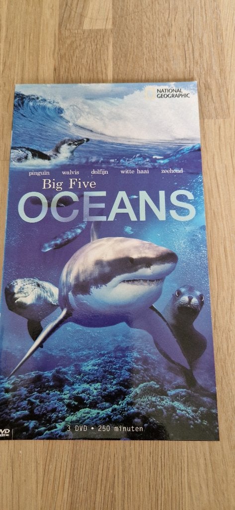 Big Five oceans, Cd's en Dvd's, Alle leeftijden, Ophalen of Verzenden, Zo goed als nieuw, Natuur