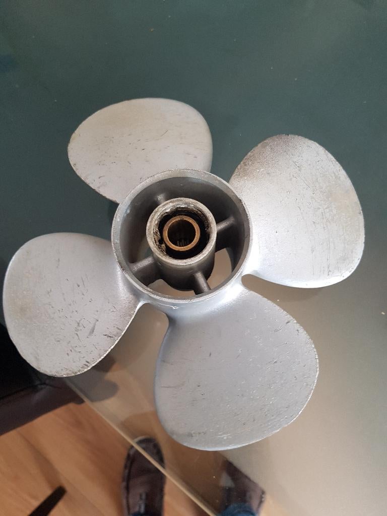 mercury schroef, Ophalen, Zo goed als nieuw, Motor en Techniek, Motorboot