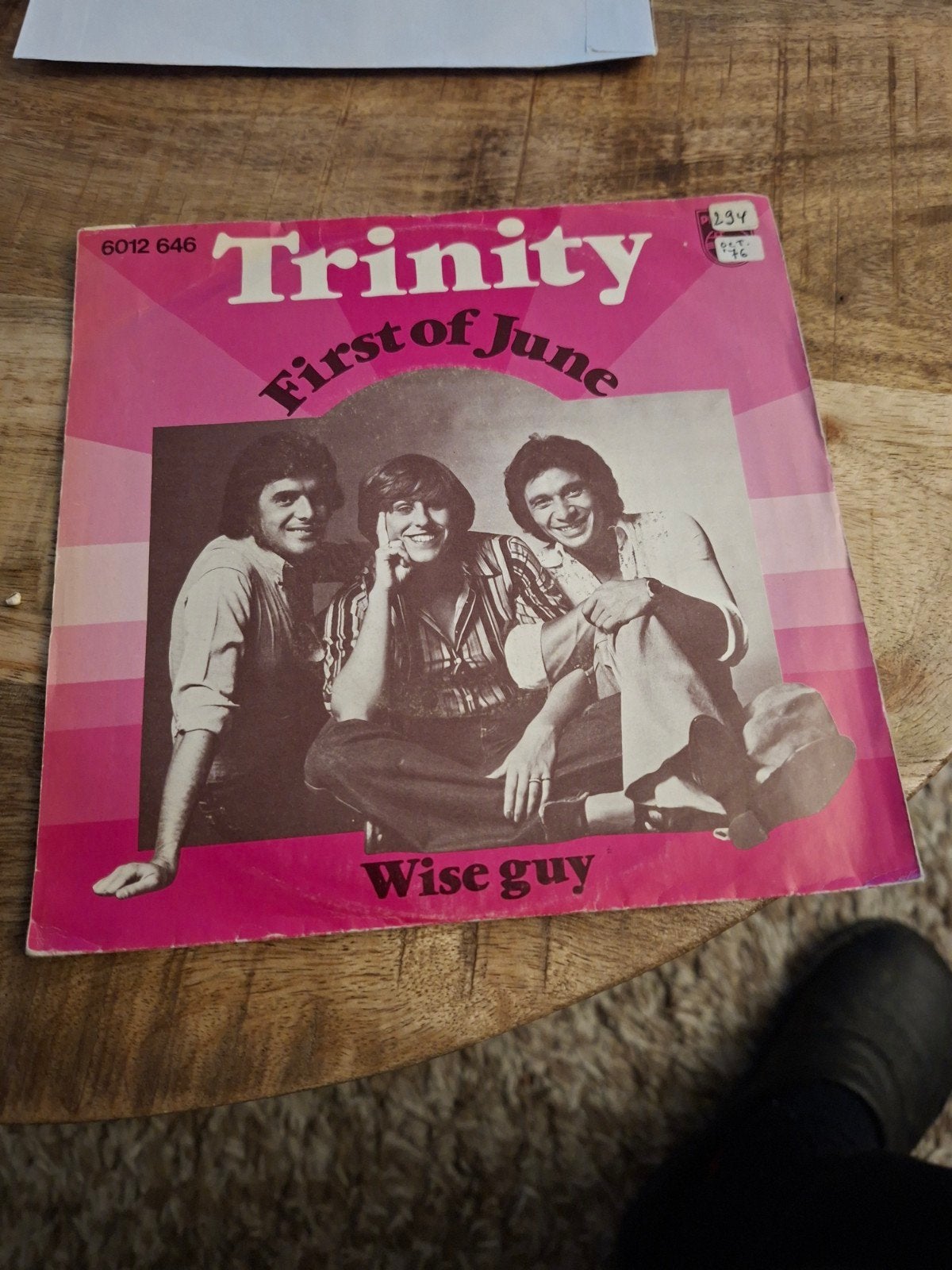 trinity  / first of june, Ophalen of Verzenden, Zo goed als nieuw, Pop