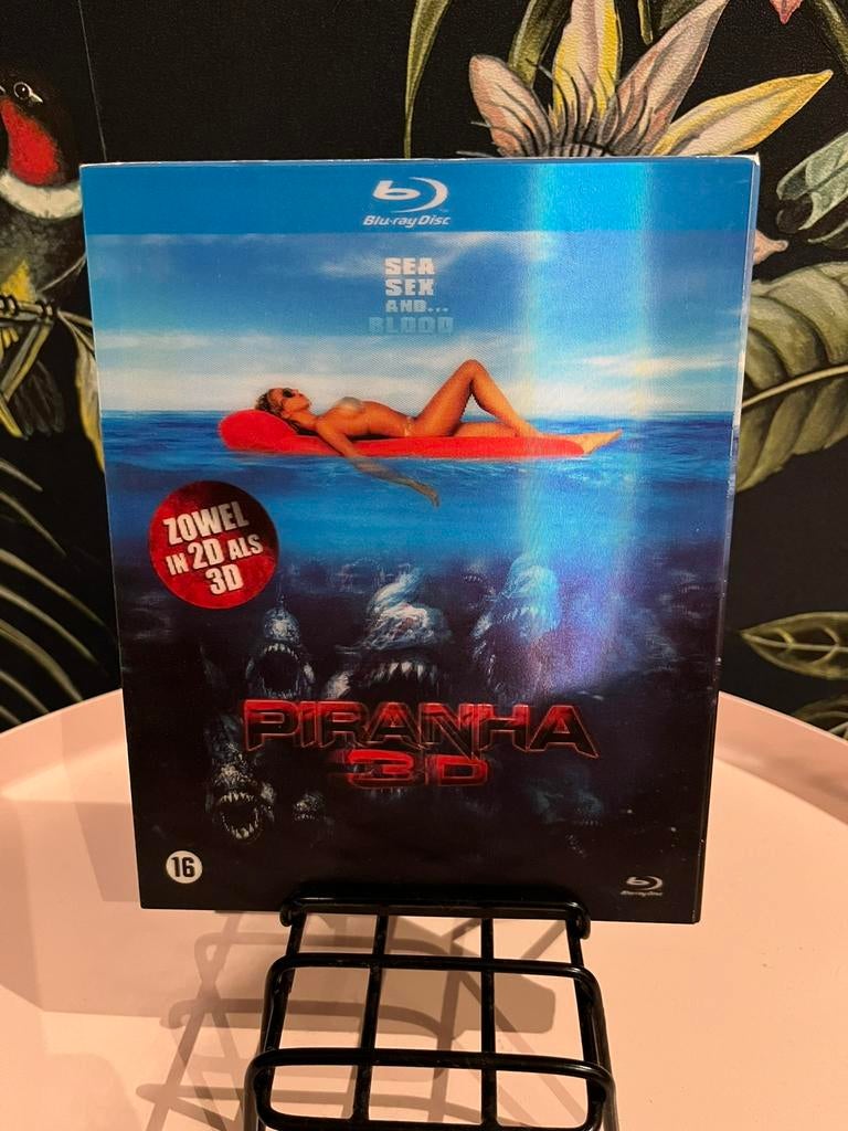 Blu-Ray Piranha 2D + 3D, Cd's en Dvd's, Blu-ray, Verzenden, Zo goed als nieuw