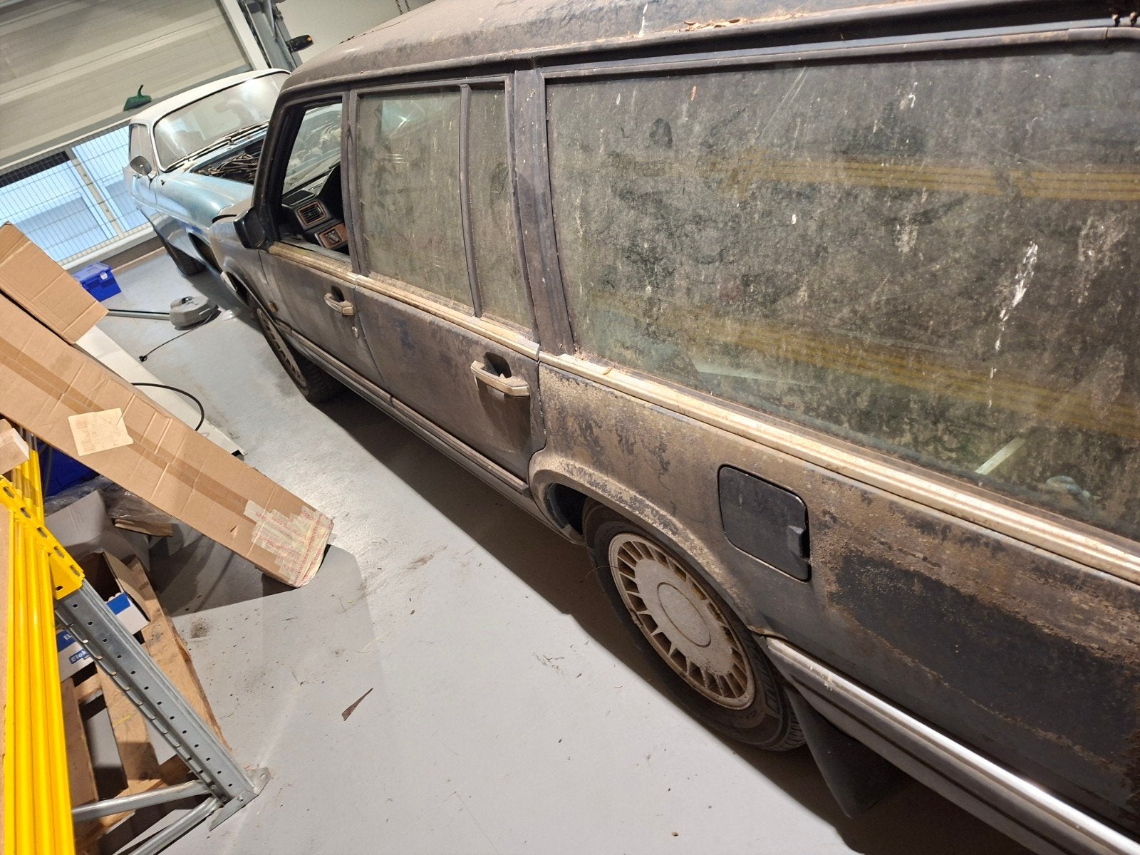 Volvo 745 turbo station 1985 Groen, Auto's, 1360 kg, 157 pk, 620 kg, Stationwagon