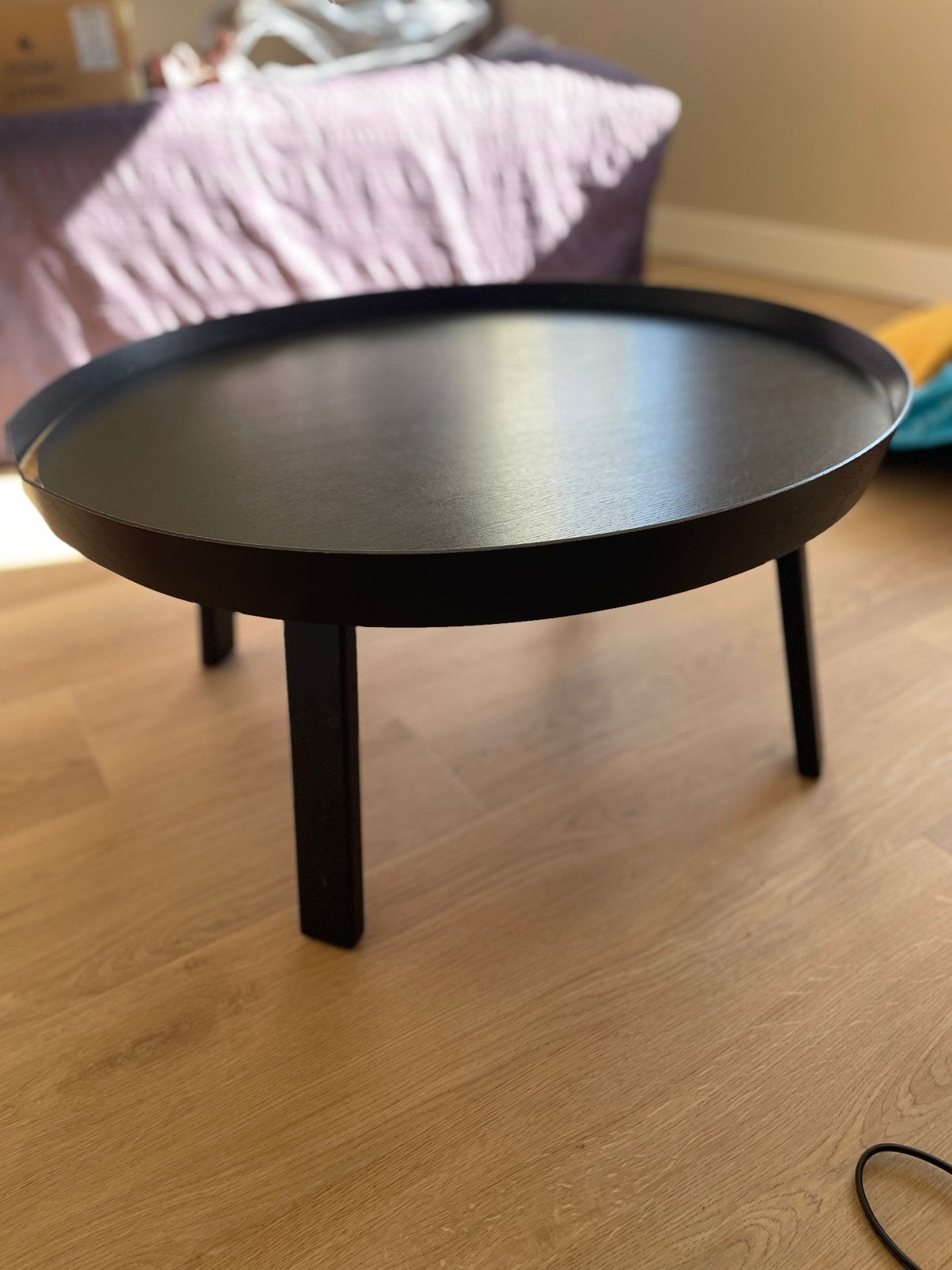 Salontafel rond muuto, Ophalen, Gebruikt, Rond, 50 tot 100 cm