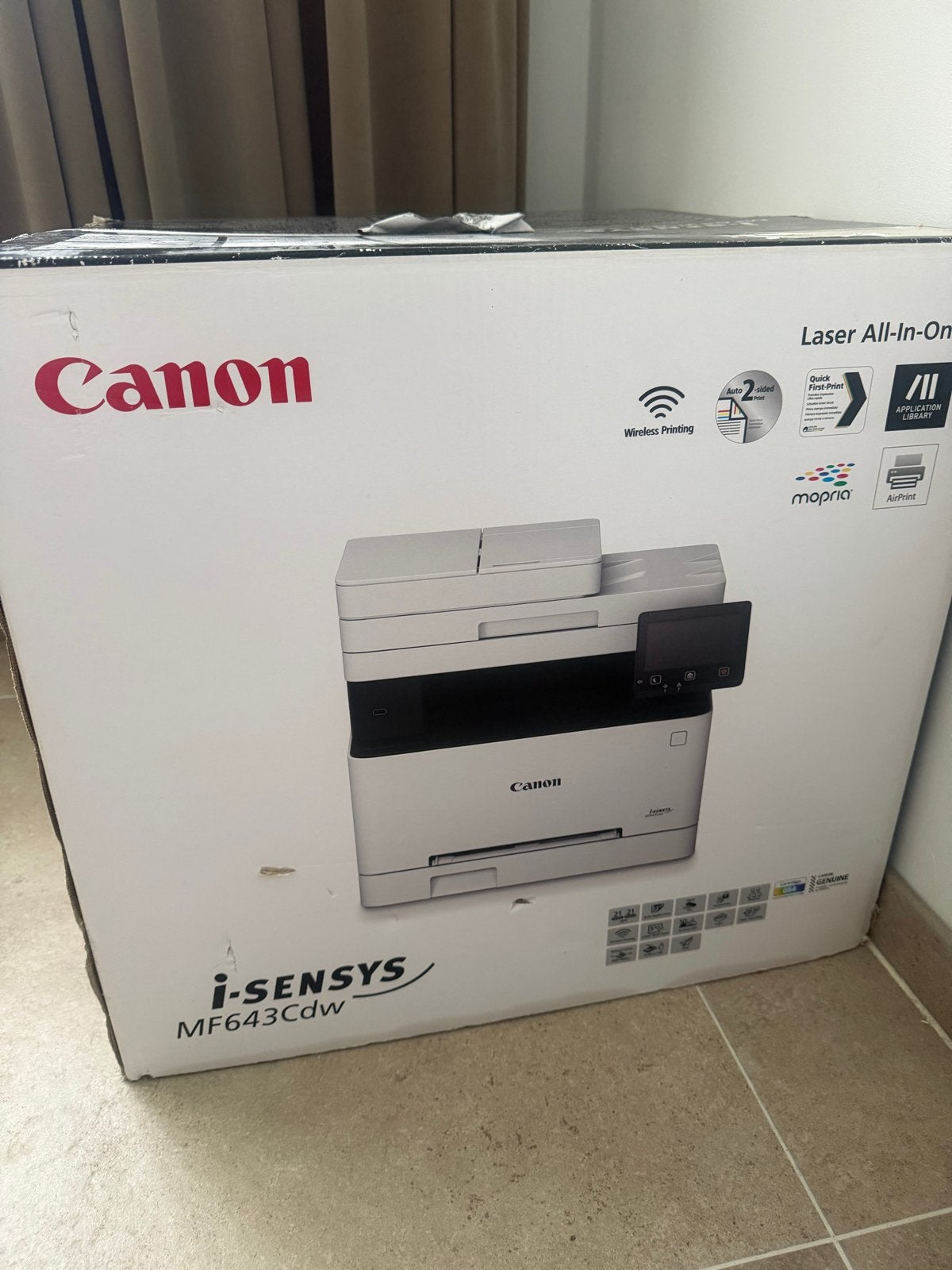 Canon i-SENSYS MF643Cdw Laser All-in-One Printer, Computers en Software, Printers, Ophalen, All-in-one, Kleur printen, Zo goed als nieuw