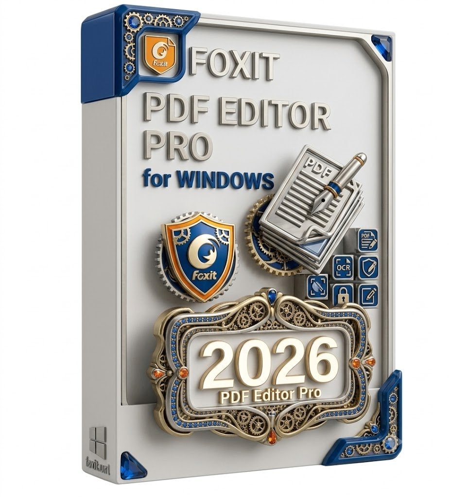Foxit PDF Editor Professional  2026, Computers en Software, Ophalen, Nieuw, Windows
