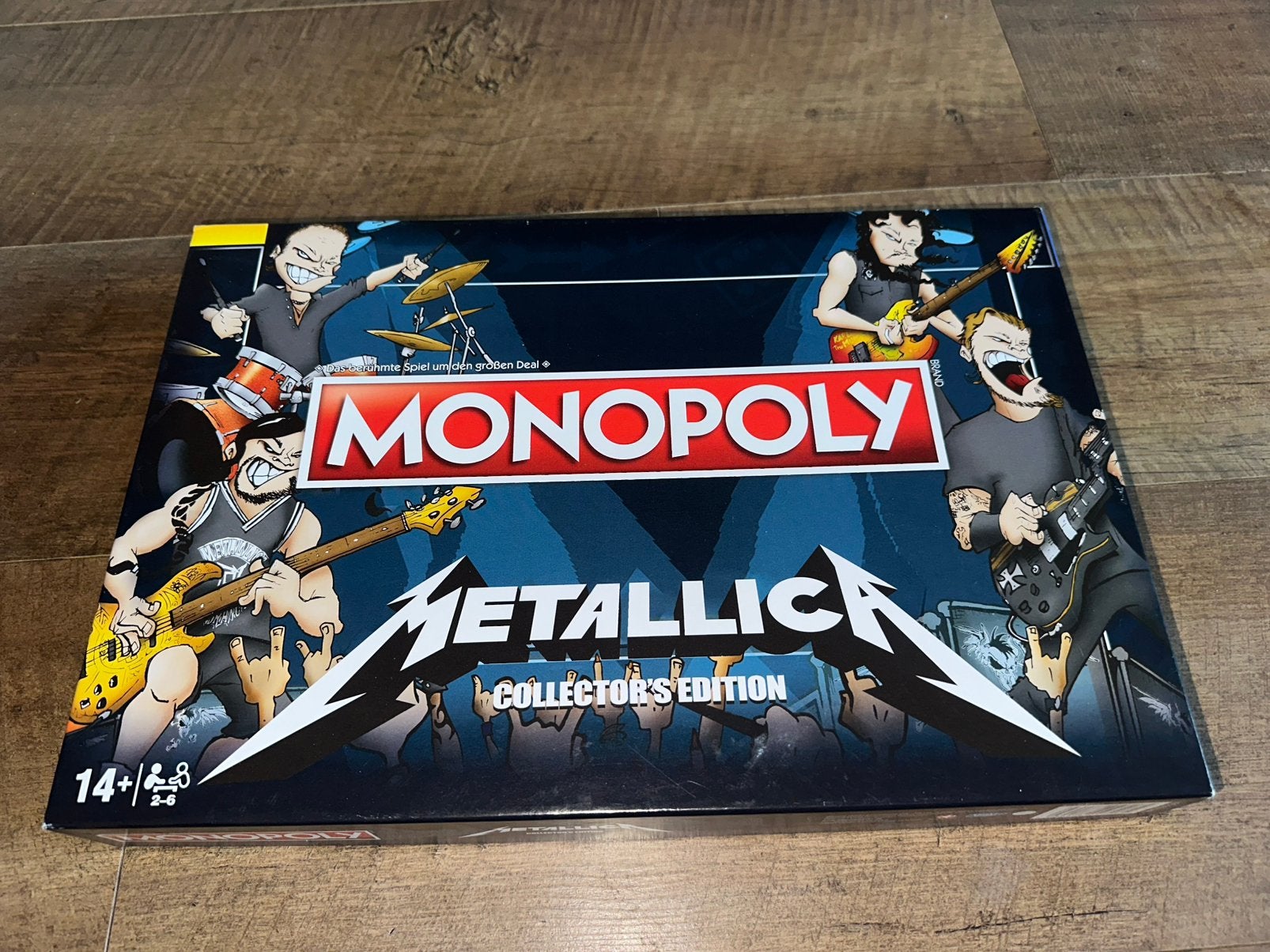 Monopoly Metallica (Duitstalig), Ophalen of Verzenden, Zo goed als nieuw