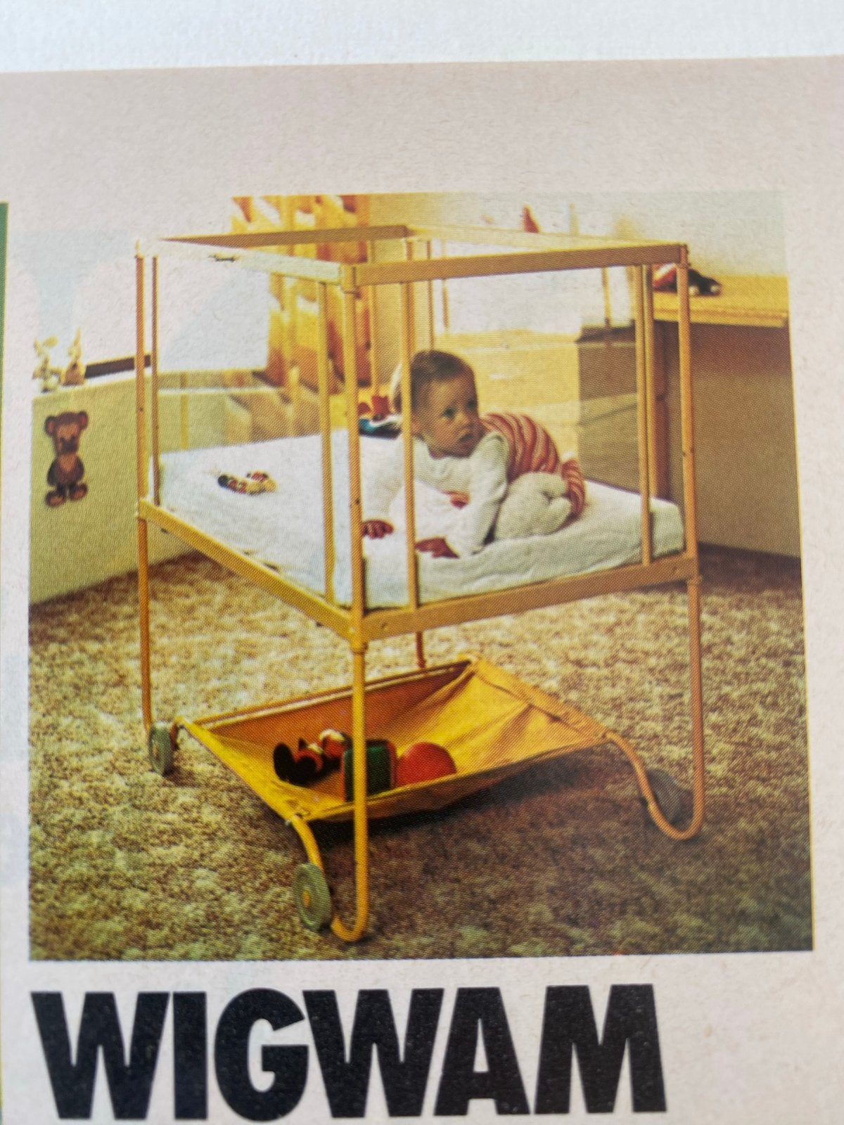 Wigwam bedje commode kast.retro., Ophalen, Gebruikt, 70 tot 85 cm, 140 tot 160 cm