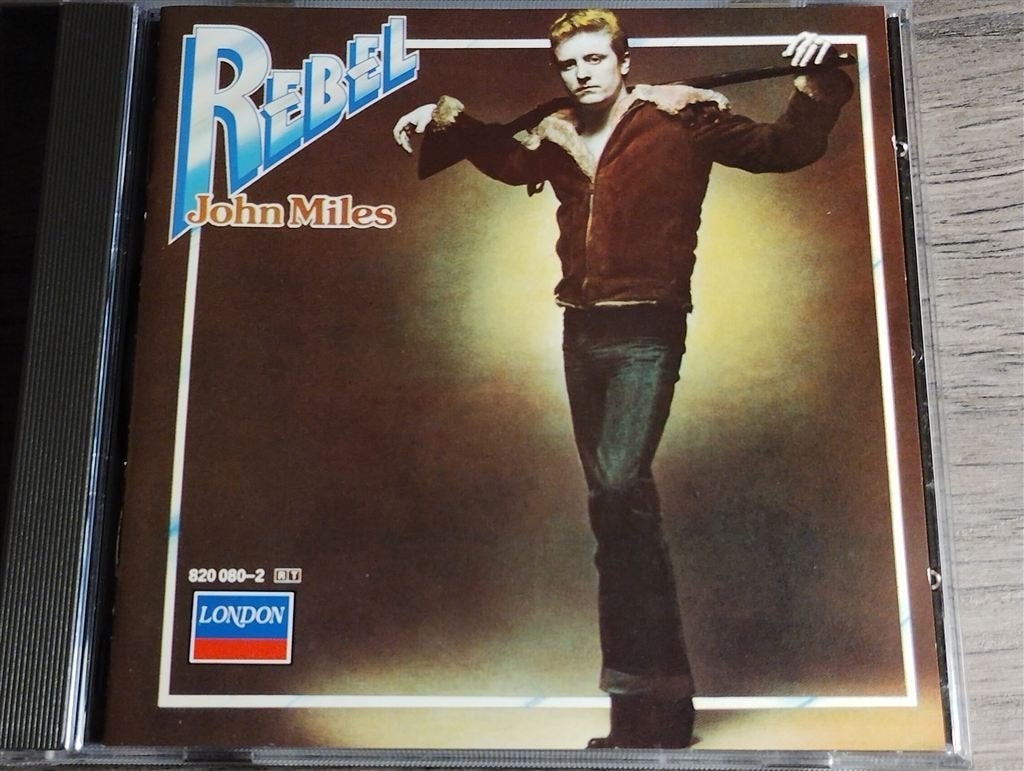 John Miles ‎- Rebel, Cd's en Dvd's, Ophalen of Verzenden, Zo goed als nieuw, Poprock