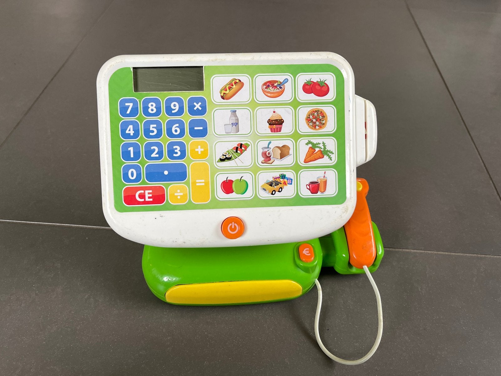 Speelgoed kassa met scanner en geluid, Ophalen of Verzenden, Gebruikt, Jongen of Meisje