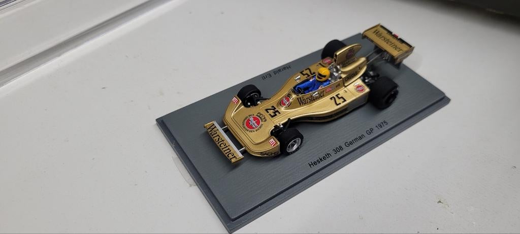 Spark Hesketh 308 German GP 1975 Harald Ertl, Ophalen of Verzenden, Zo goed als nieuw, Auto, Overige merken