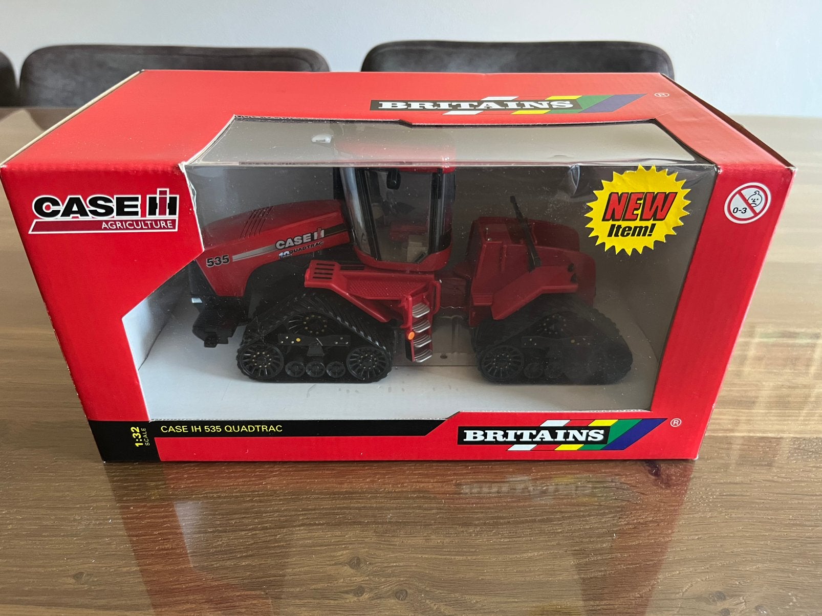 Case International 535 rupstractor Britains 42330 Nieuw, Ophalen of Verzenden, Nieuw, Tractor of Landbouw, Britains