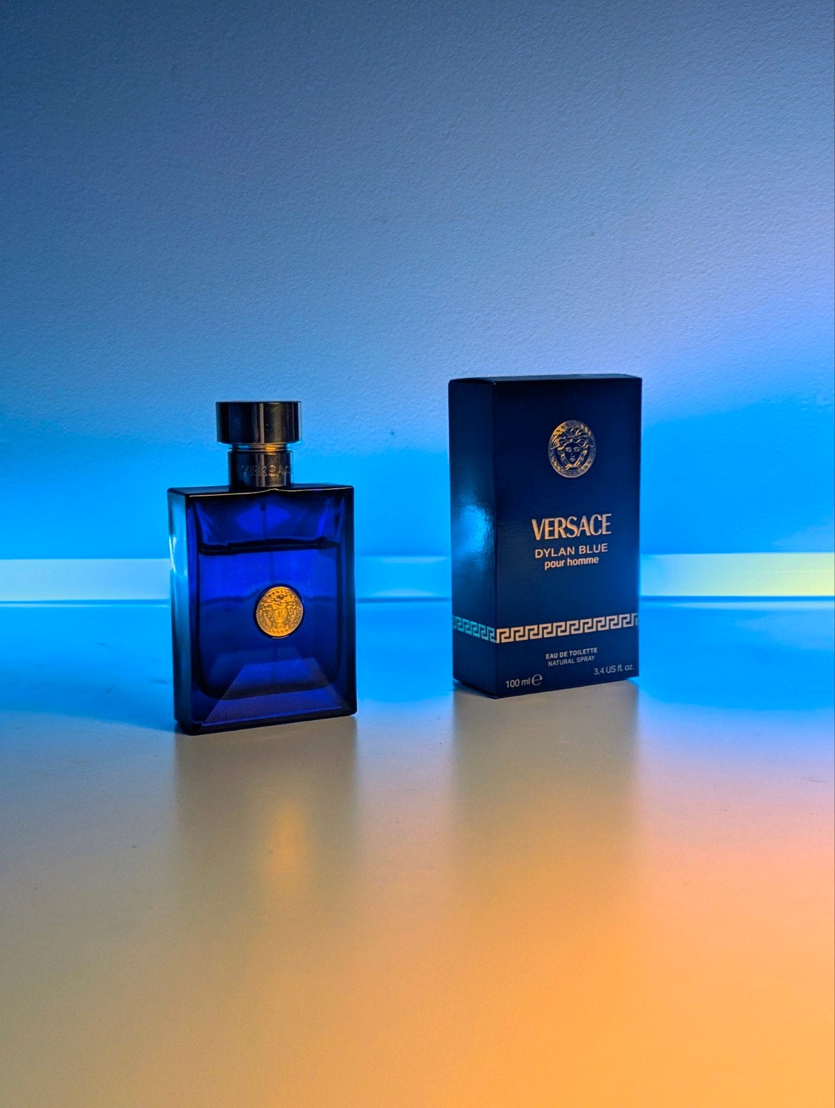 Versace Dylan Blue pour homme 100 ml (75 ml over), Ophalen, Gebruikt