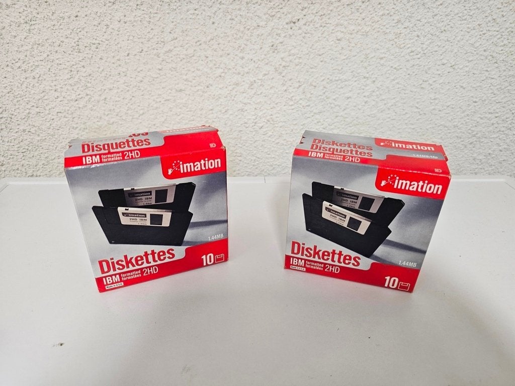 Foto 2 van IBM Imation diskettes voor €20,-