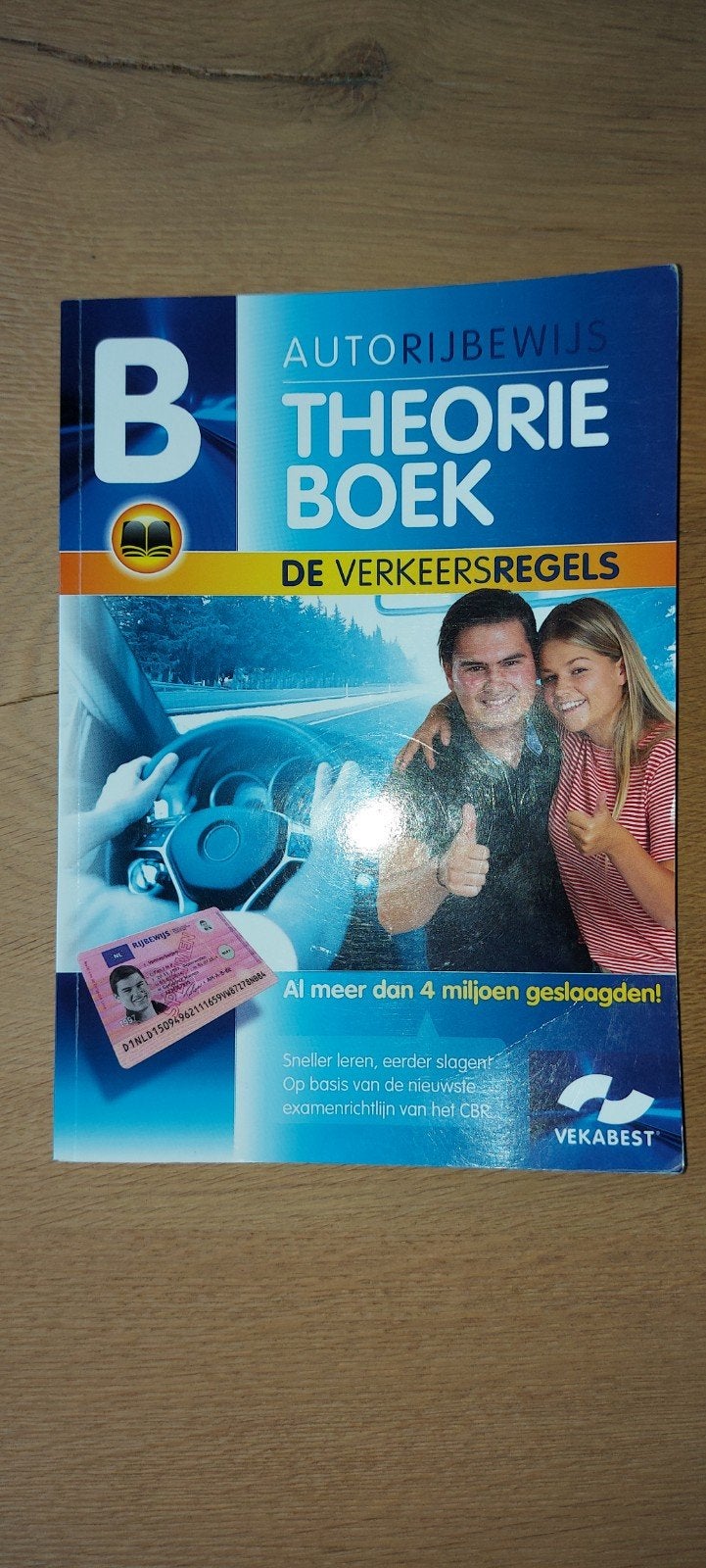 Autorijbewijs Theorieboek - De Verkeersregels, Ophalen, Zo goed als nieuw, Algemeen, Vekabest