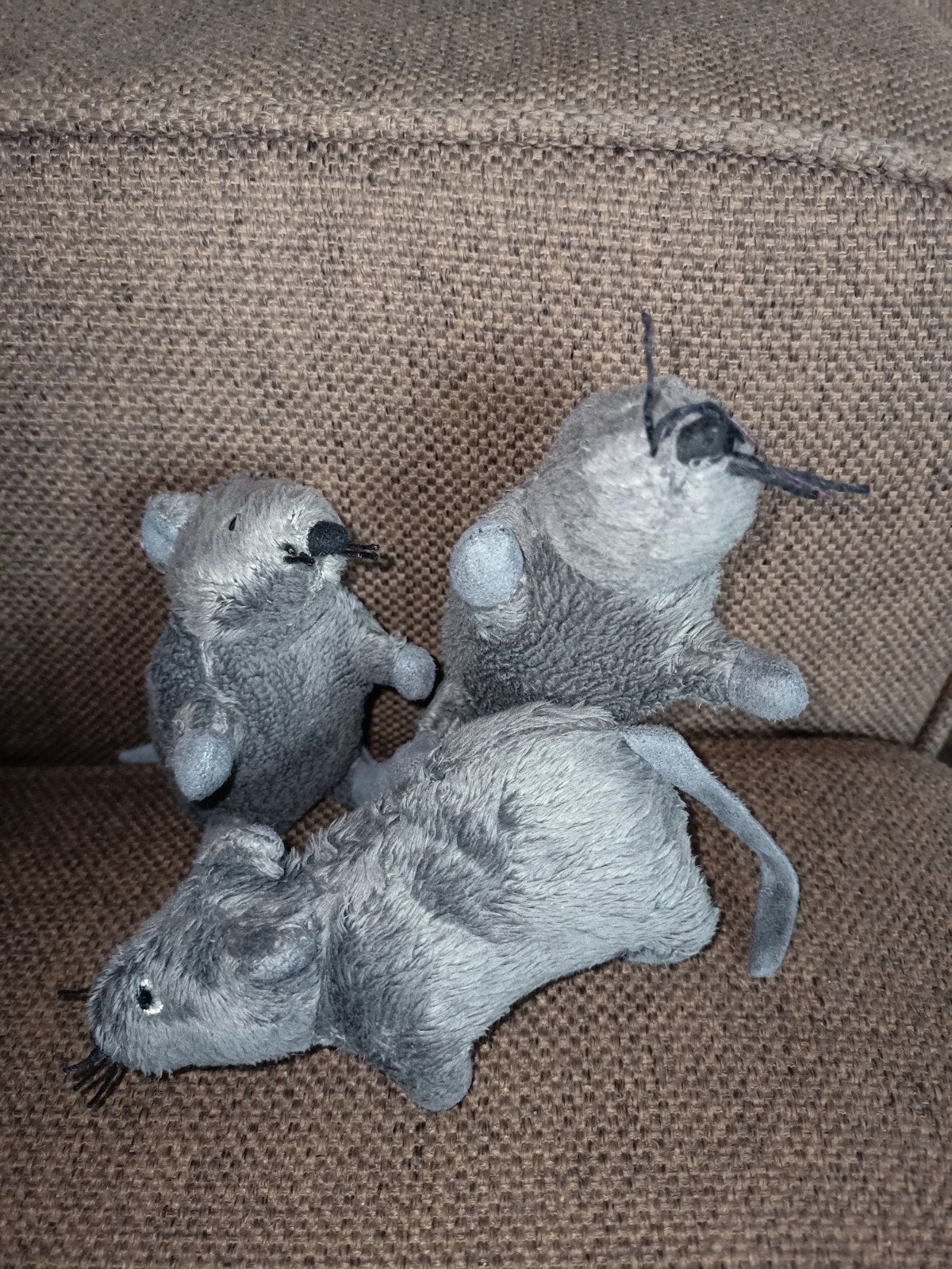 Ikea, grijze muis, gossig mus., Kinderen en Baby's, Muis, Gebruikt, Grijs, Ophalen of Verzenden