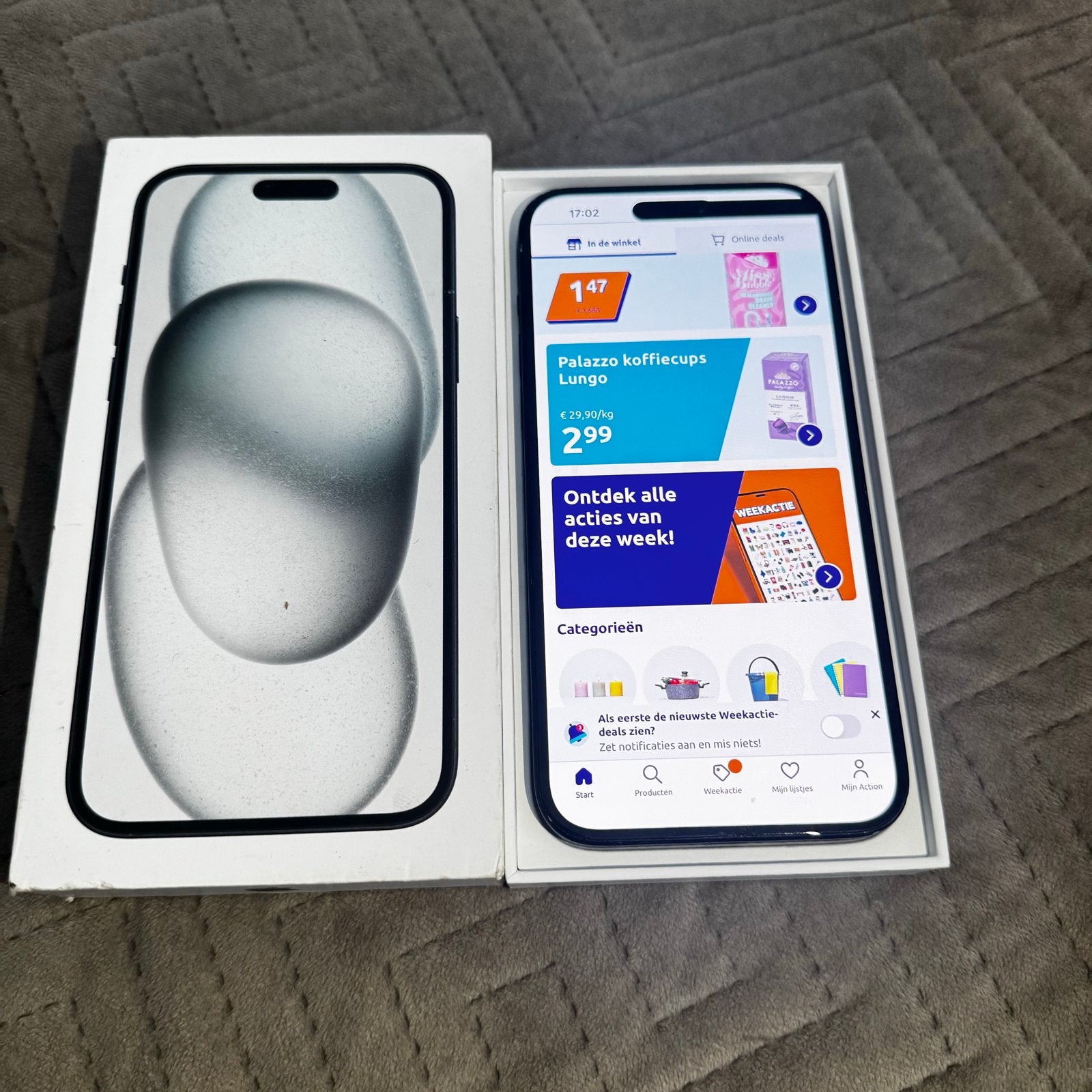 iPhone 15 plus  256GB Zwart, Telecommunicatie, Mobiele telefoons | Apple iPhone, 256 GB, 94 %, Zwart, Ophalen of Verzenden