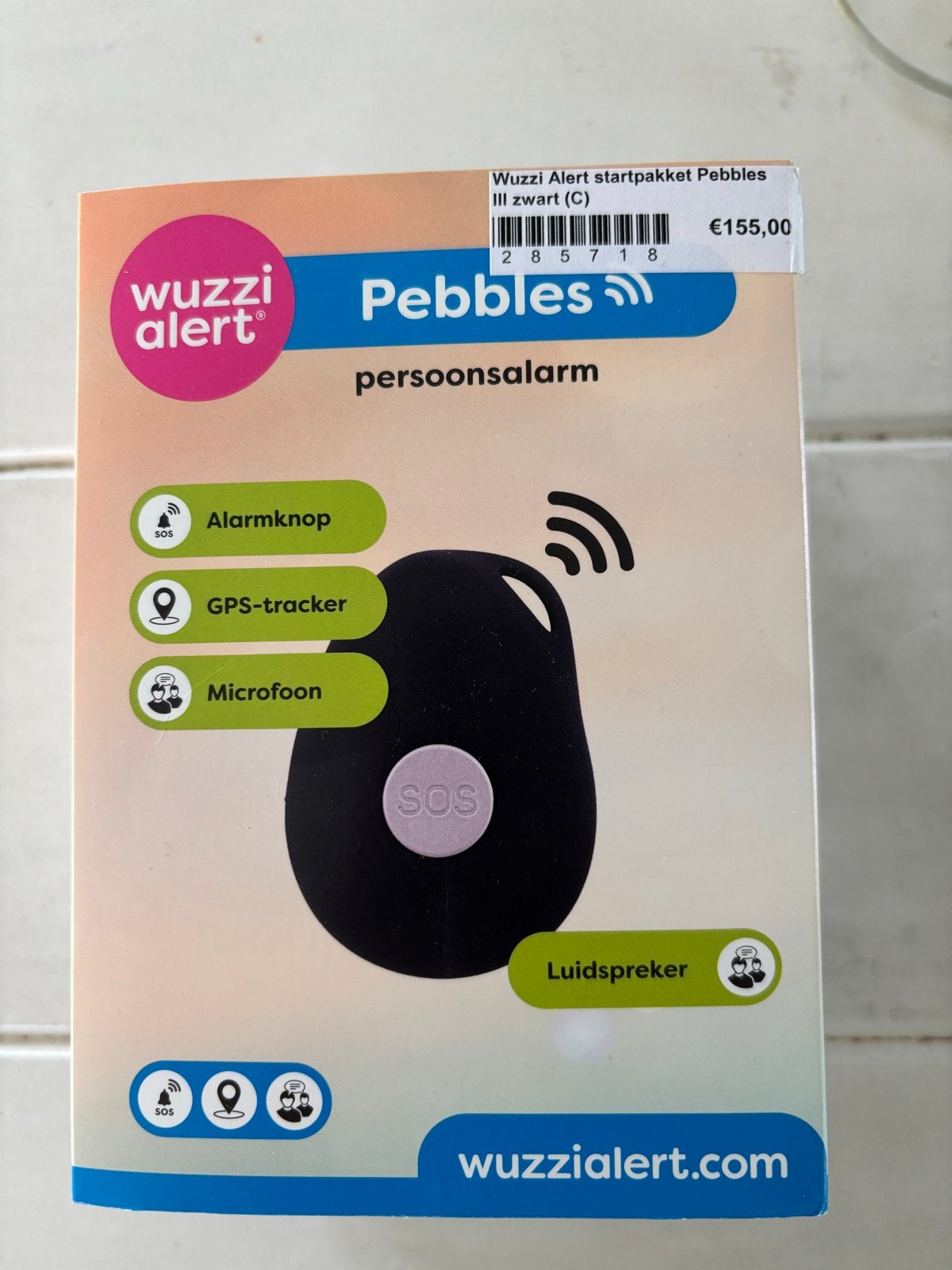 Alarmknop Persoonsalarm GPS Nieuwstaat, Ophalen