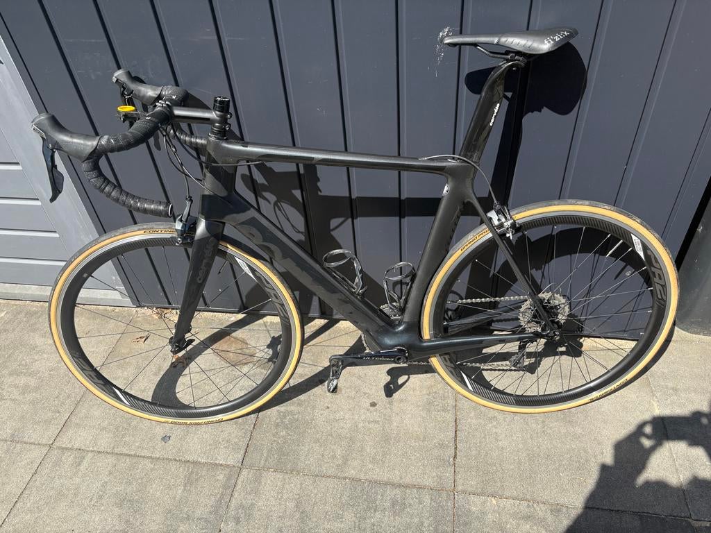 Cervelo S3 (2019) met Shimano Ultegra/105 en Giant PA2, 28 inch, Gebruikt, Carbon, 57 tot 61 cm
