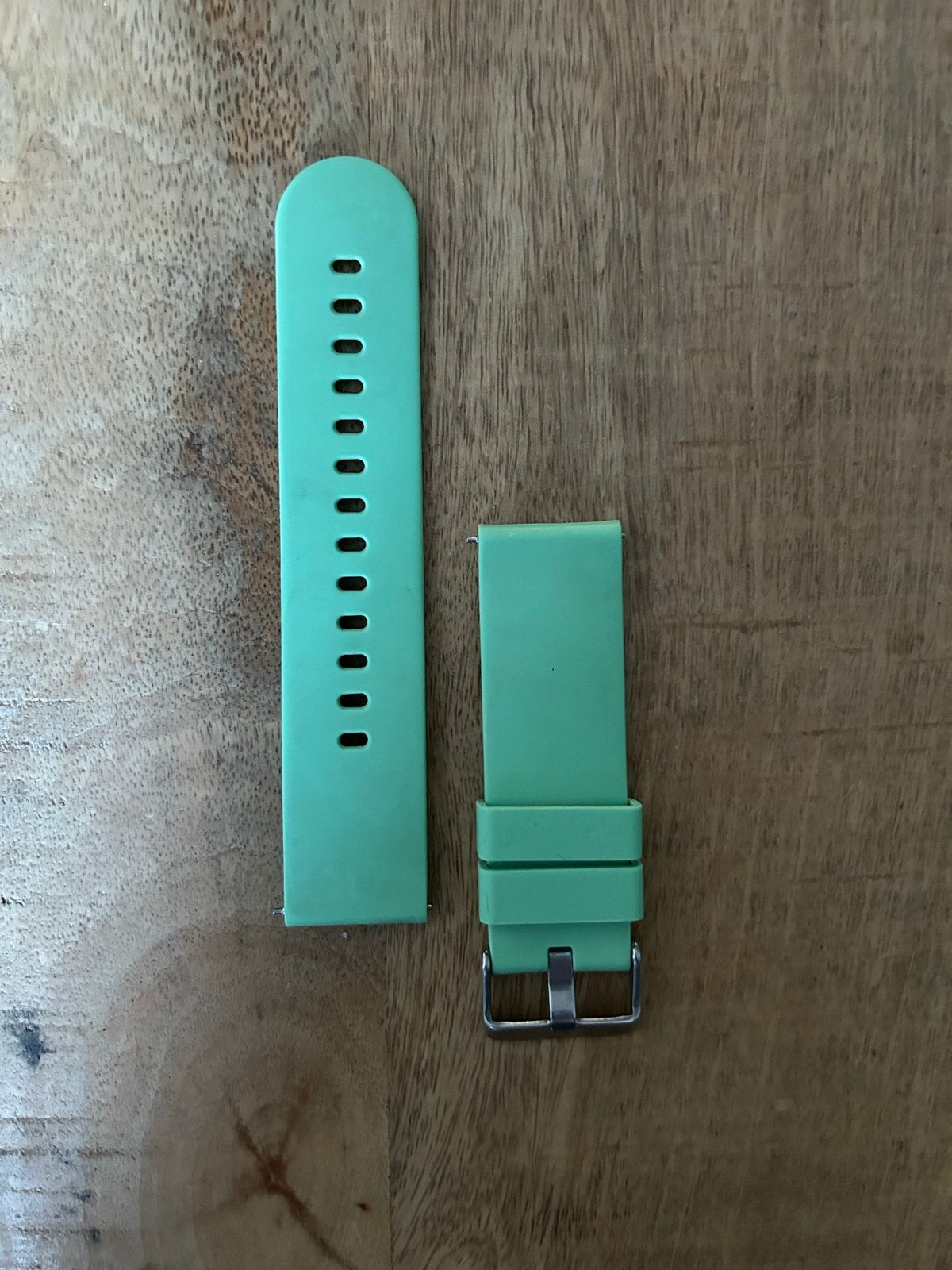 Groen siliconen horlogebandje voor One2Track smartwatch, Ophalen of Verzenden, Zo goed als nieuw, Groen, Jongen of Meisje