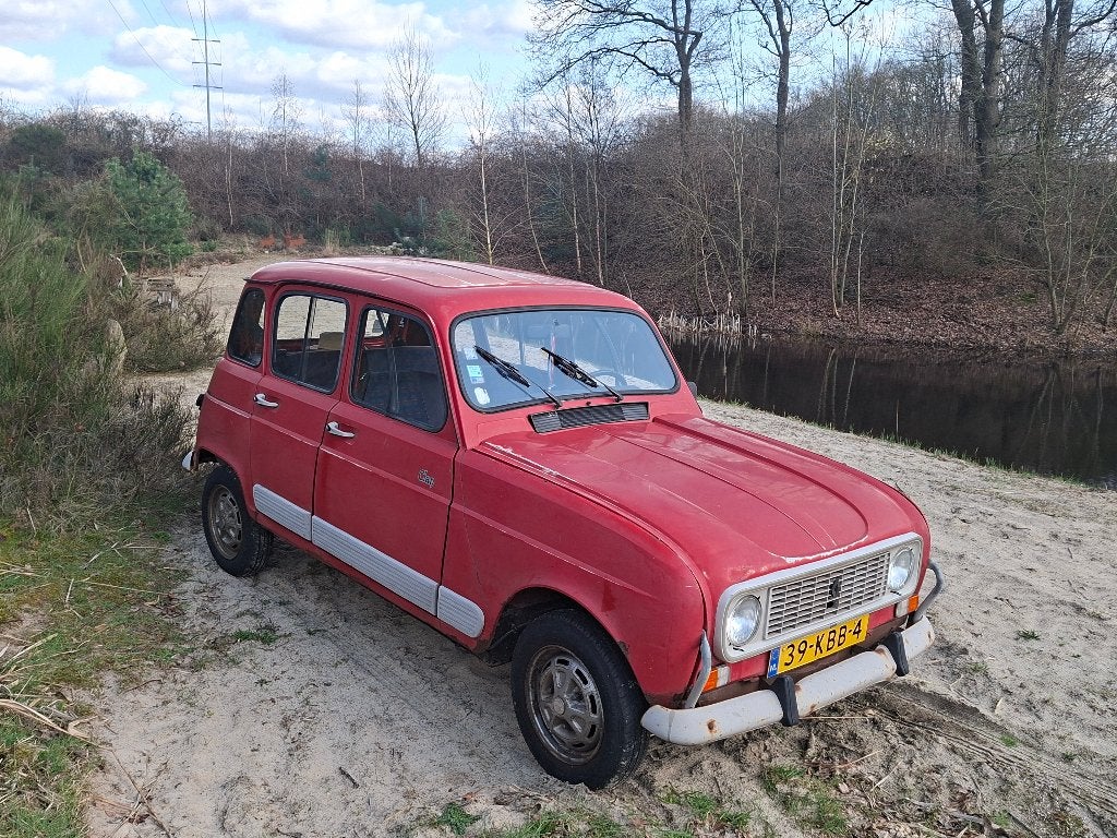 renault 4 GTL, Auto's, Renault, Particulier, Rood, Te koop, Benzine