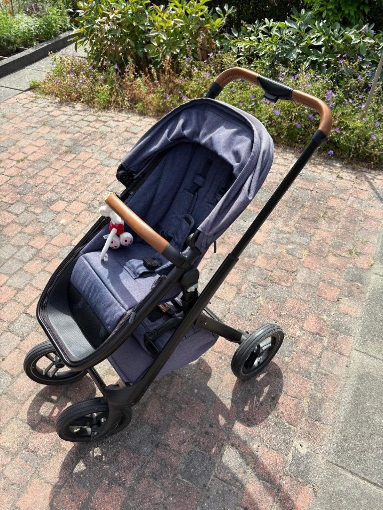 Dubatti kinderwagen Navy blue, Overige merken, Gebruikt, Ophalen of Verzenden, Combiwagen