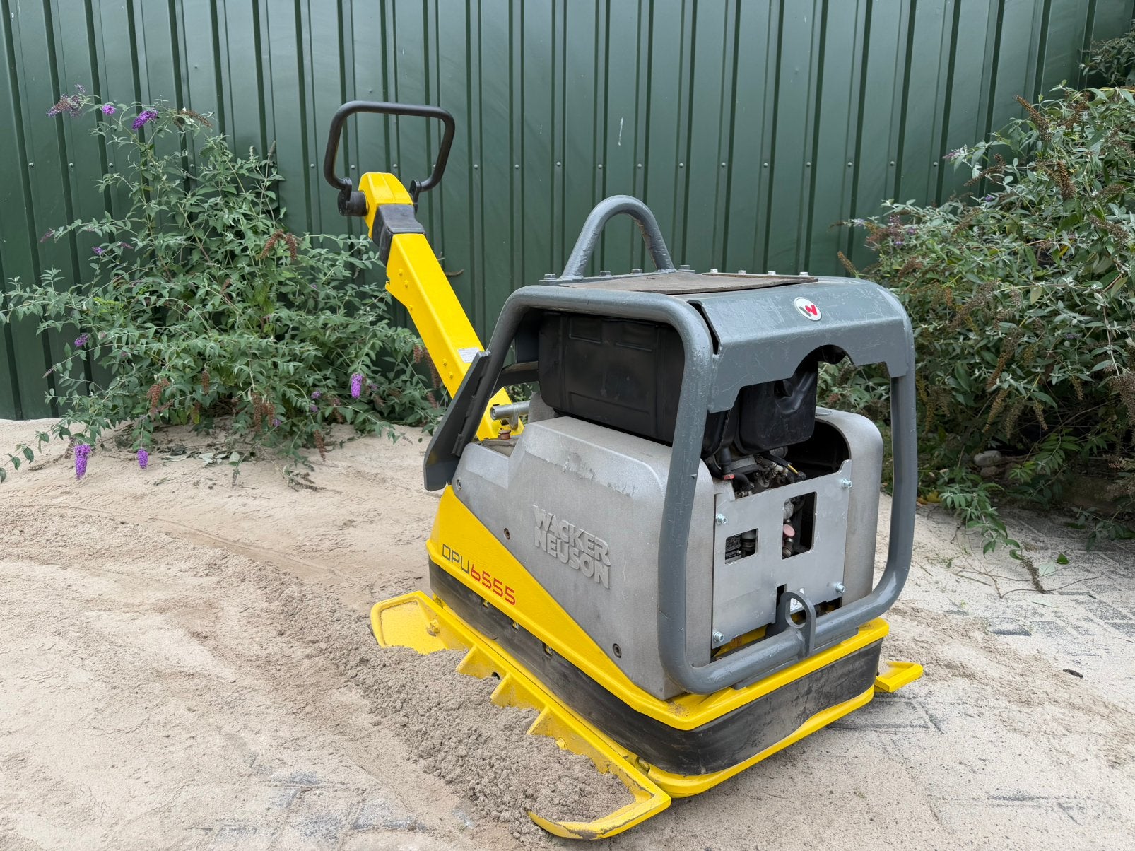 Wacker Neuson trilplaat DPU 6555 bj 2017, Tuin en Terras, Ophalen, Gebruikt
