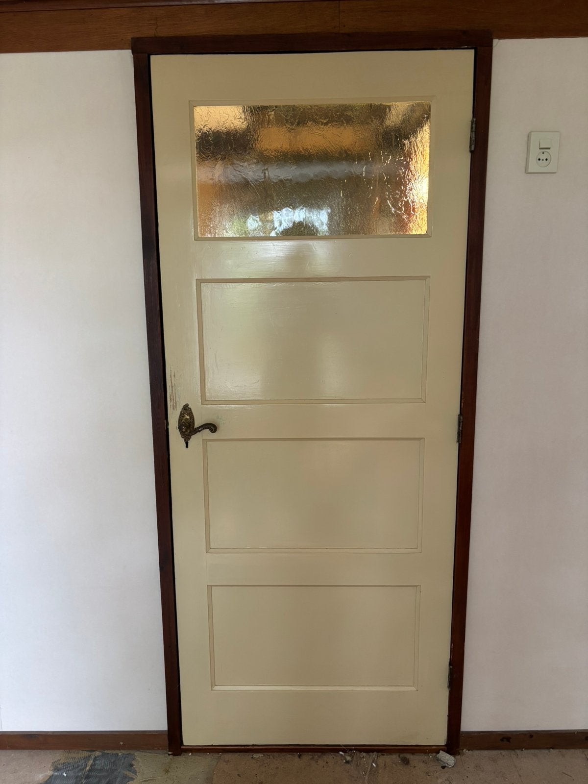 Houten deuren, Doe-het-zelf en Verbouw, Deuren en Horren, Ophalen, Gebruikt, Binnendeur, Minder dan 200 cm