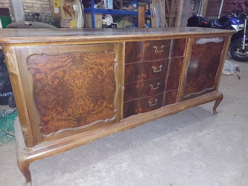 dressoir queen ann stijl, Ophalen, Gebruikt, Queen ann