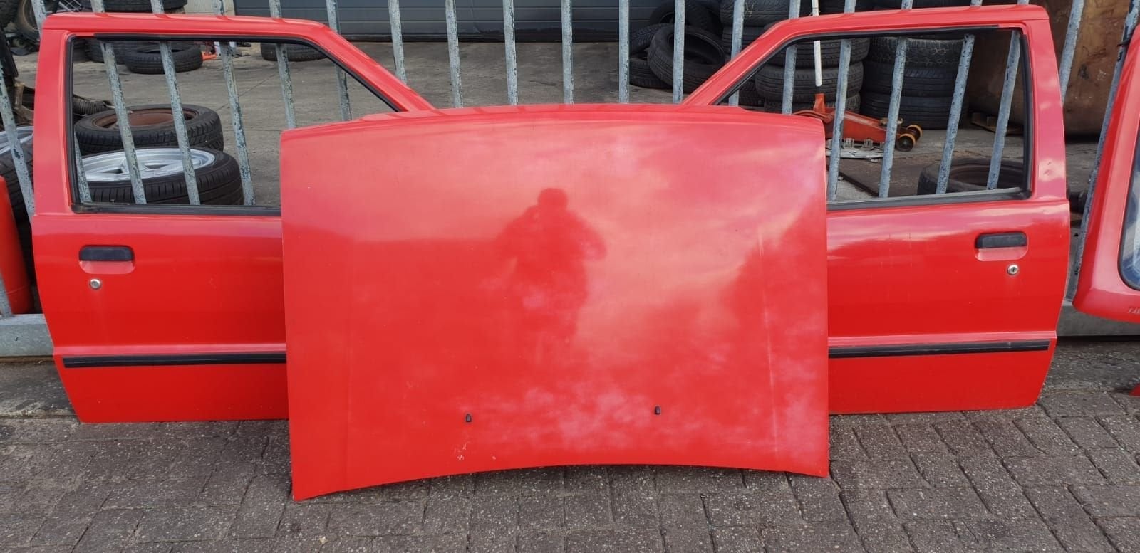 NISSAN MICRA MOTORKAP BJ 1991 1992, Auto-onderdelen, Carrosserie en Plaatwerk, Motorkap, Gebruikt, Ophalen of Verzenden