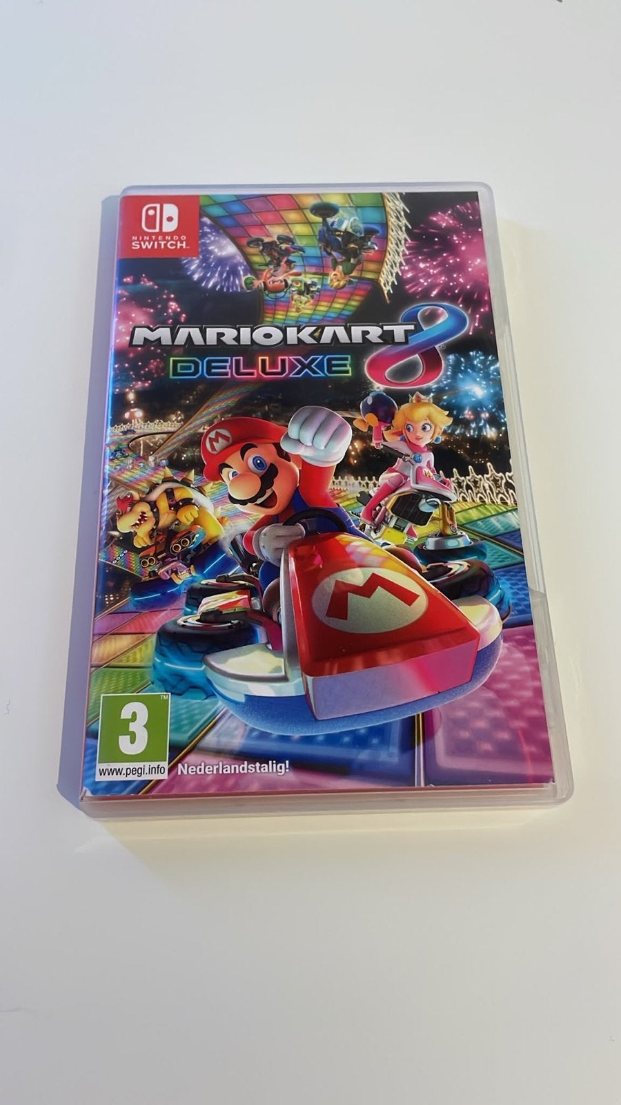 Mario Kart 8 Deluxe - Nintendo Switch, Spelcomputers en Games, Racen en Vliegen, Eén computer, Ophalen of Verzenden, Zo goed als nieuw